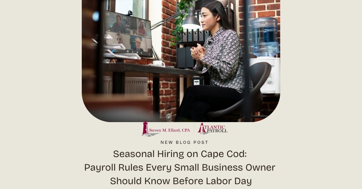Seasonal Hiring on Cape Cod